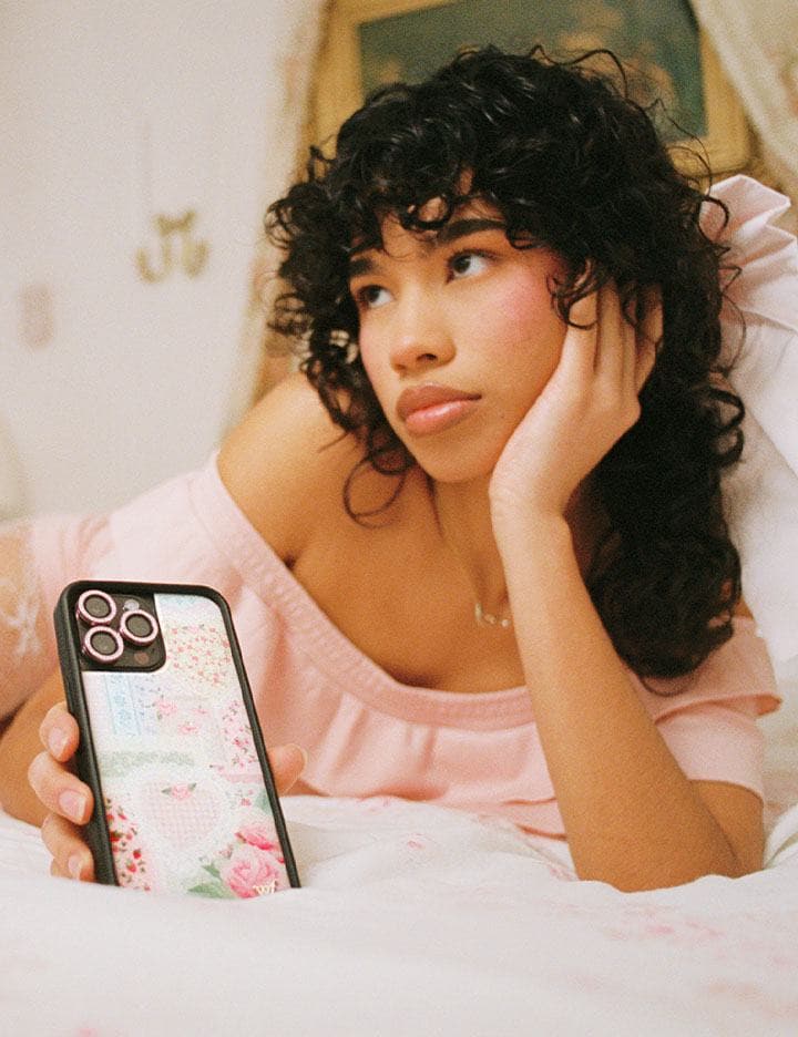 Frilly Floral iPhone 16 Pro Max Case