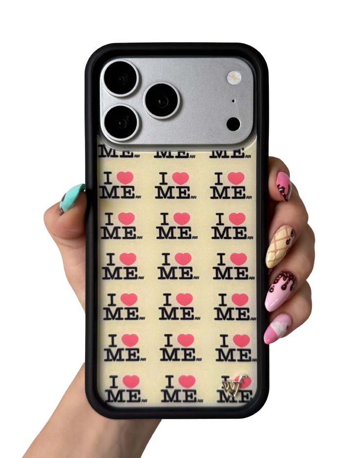 I Heart Me - Yellow iPhone 18 Pro Max Case