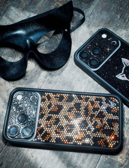 Rhinestone - Meow iPhone 18 Pro Case