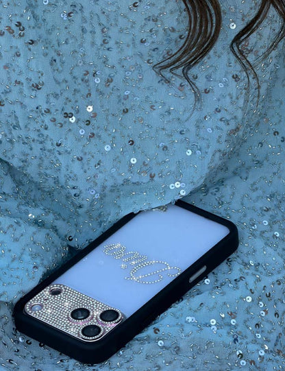 Frankies Bikinis Rhinestone Diva iPhone 15 Pro Max Case