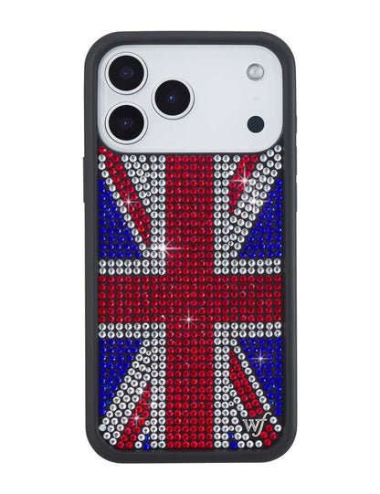 Rhinestone Union Jack iPhone 18 Pro Max Case