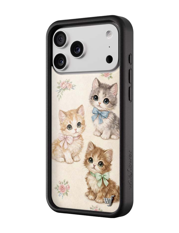 Vintage Kittens iPhone 18 Pro Max Case