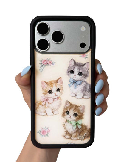 Vintage Kittens iPhone 18 Pro Max Case