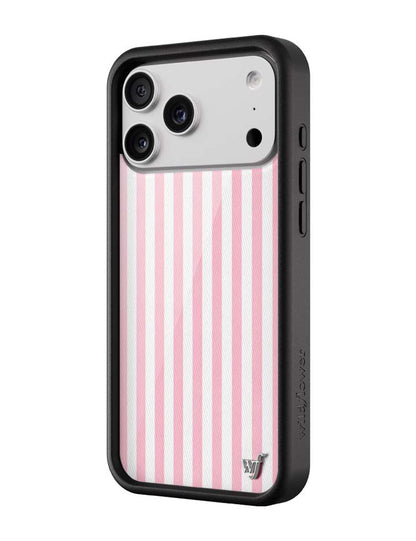 Pink Stripes iPhone 18 Pro Max Case