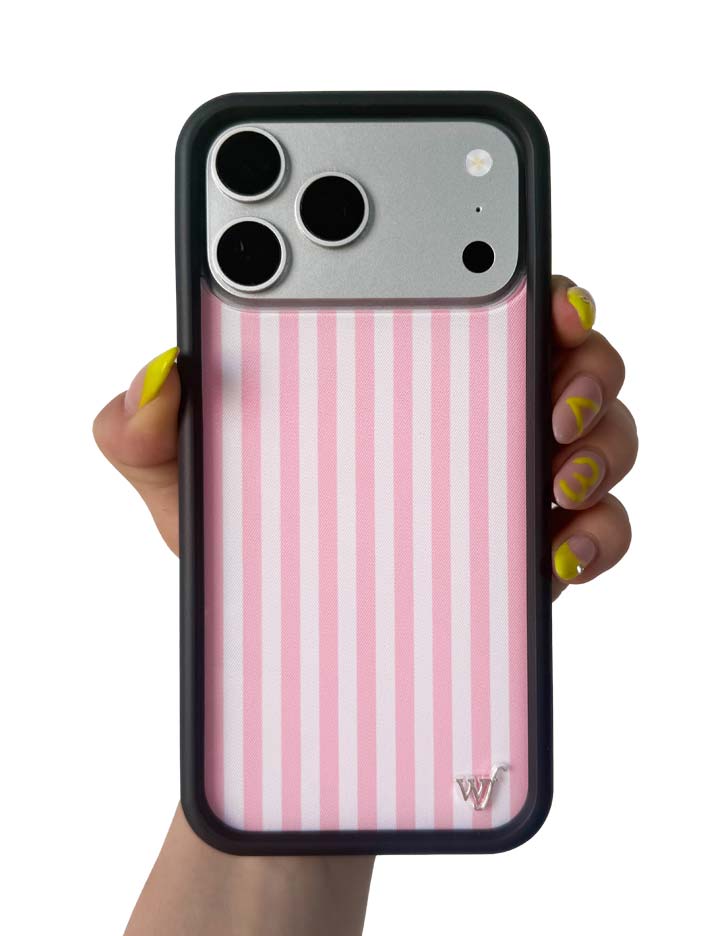 Pink Stripes iPhone 18 Pro Max Case