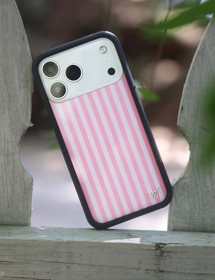 Pink Stripes iPhone 18 Pro Max Case