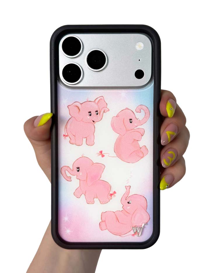 Pink Elephants iPhone 18 Pro Max Case