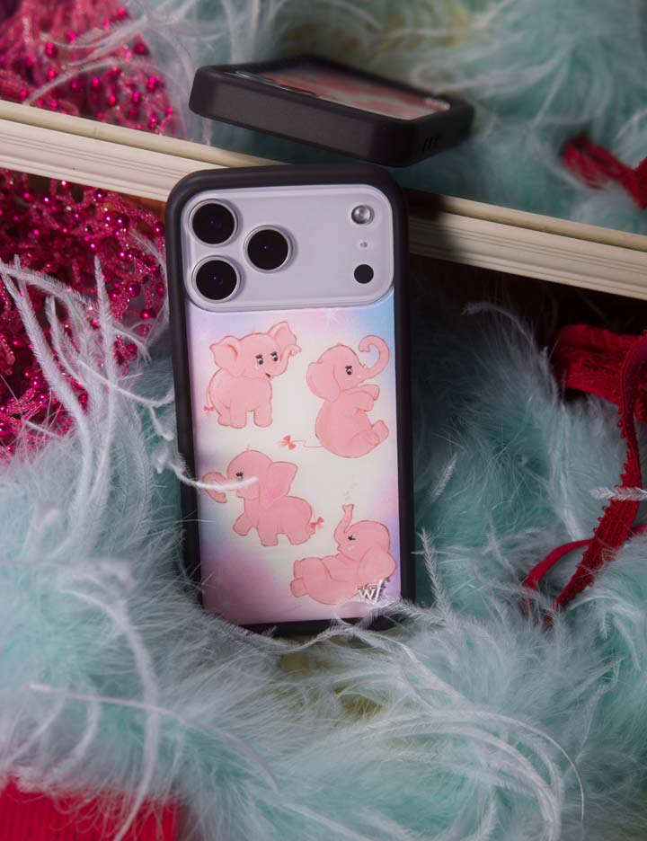 Pink Elephants iPhone 18 Pro Max Case