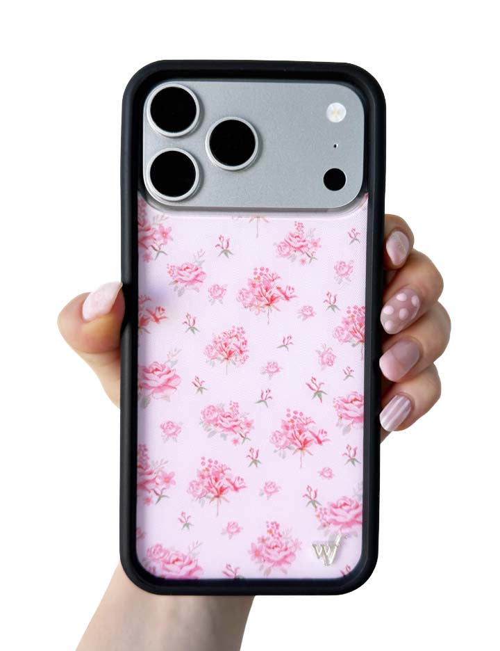 Forget Me Not Floral - Pink iPhone 18 Pro Max Case