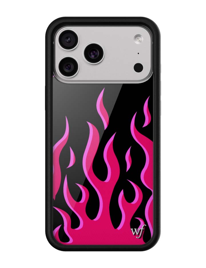 Flames - Black & Red iPhone 18 Pro Max Case