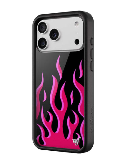 Flames - Black & Red iPhone 18 Pro Max Case
