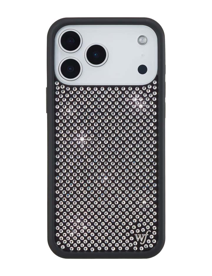Rhinestone  - WhiteiPhone 18 Pro Max Case