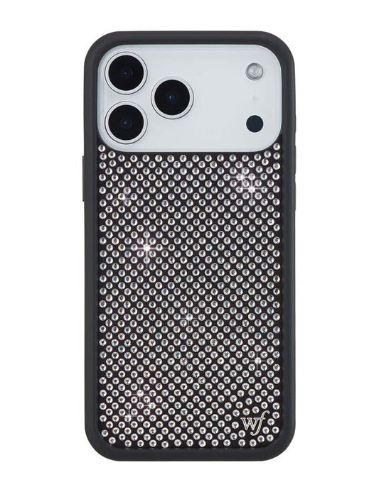 Rhinestone  - WhiteiPhone 18 Pro Max Case