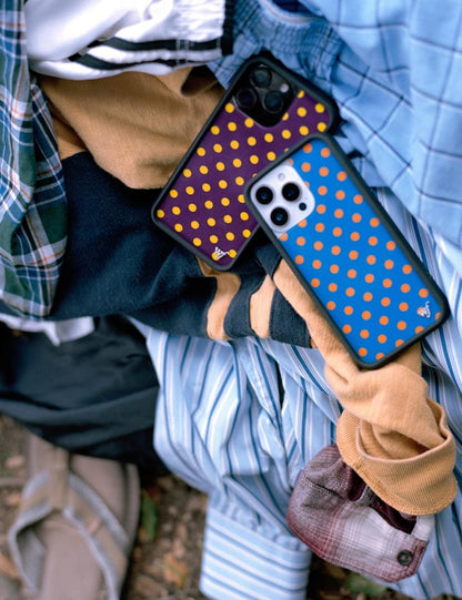 Polka Dot - Purple and Yellow iPhone 18 Pro Max Case