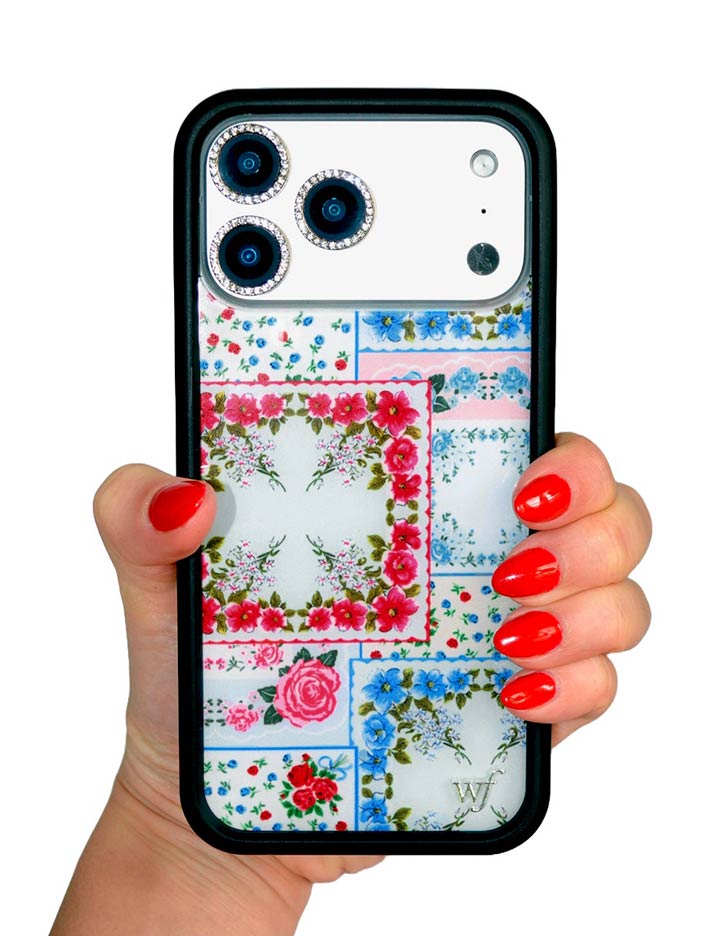 Sweetheart Patchwork iPhone 17 Case