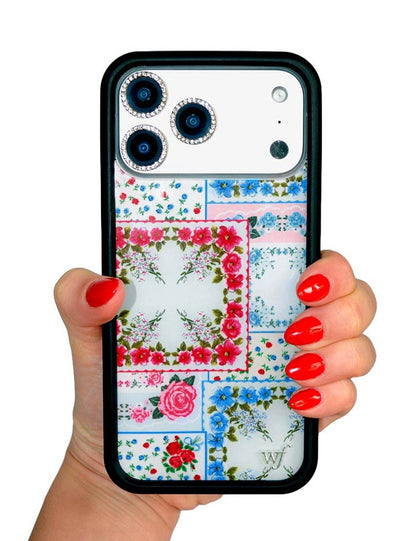 Sweetheart Patchwork iPhone 17 Case