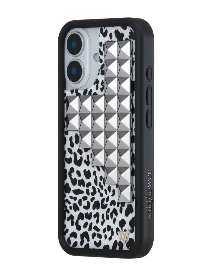 Snow Meow Stud iPhone 17 Case