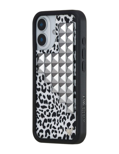 Snow Meow Stud iPhone 17 Case