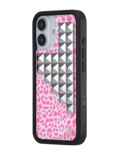 Pink Meow Stud iPhone 17 Case