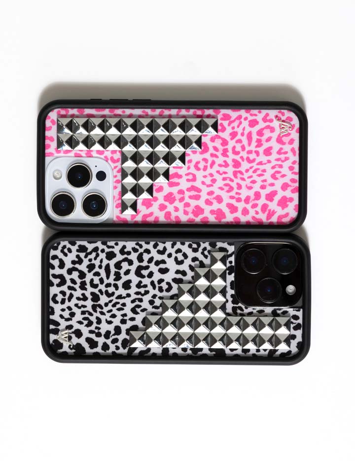 Pink Meow Stud iPhone 17 Case