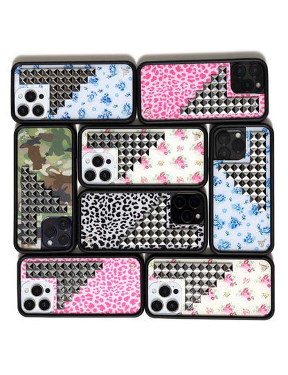 Pink Meow Stud iPhone 17 Case
