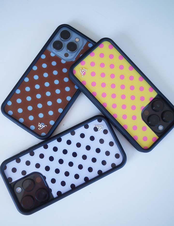 Polka Dot - Yellow and Pink iPhone 18 Pro Max Case