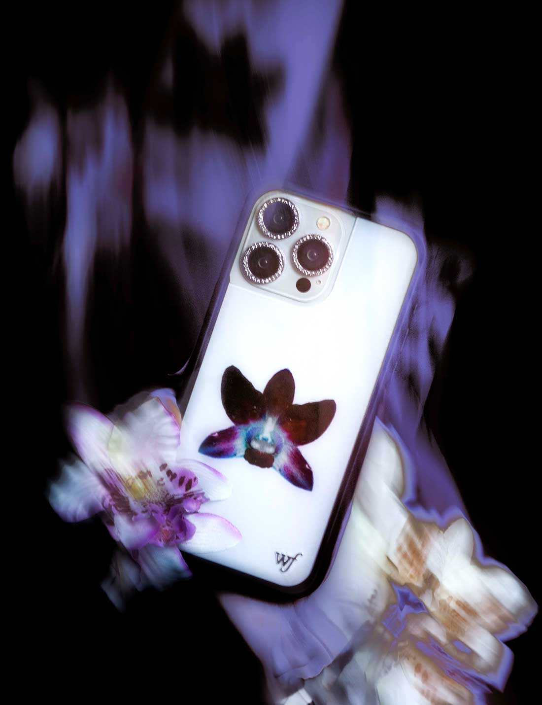 Orchid - White iPhone 17e Case