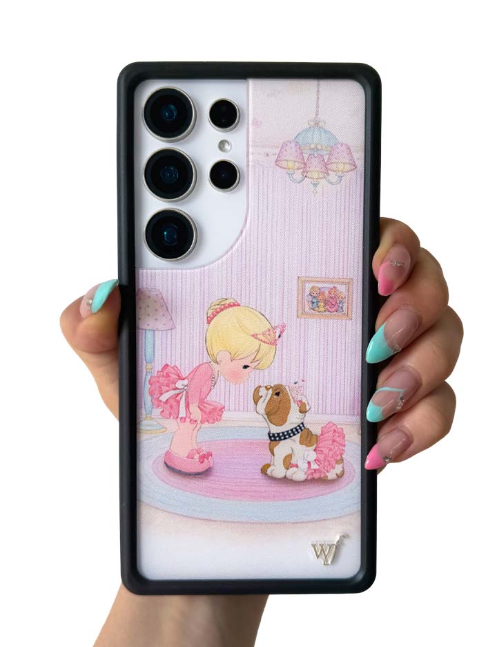 Precious Moments Ballerina Bulldog Samsung Galaxy CaseGalaxy S25 Ultra Case