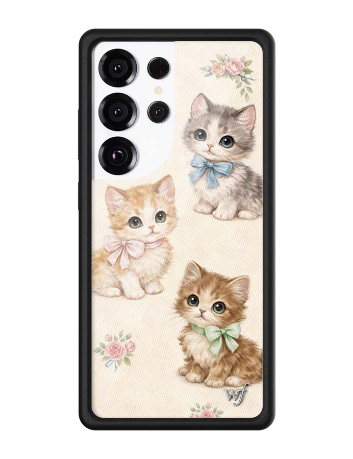 Vintage Kittens Samsung Galaxy CaseGalaxy S25 Ultra Case
