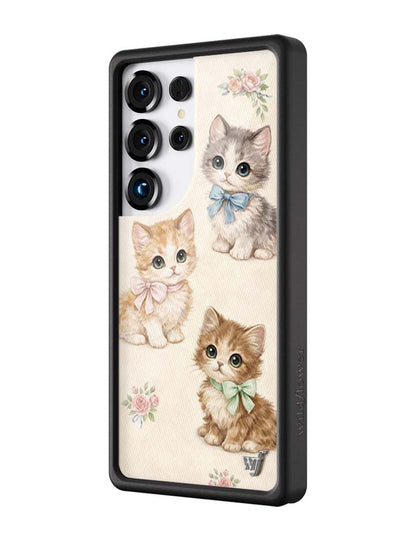 Vintage Kittens Samsung Galaxy CaseGalaxy S25 Ultra Case