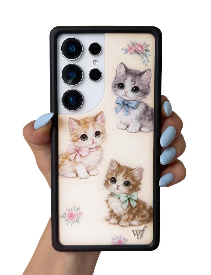 Vintage Kittens Samsung Galaxy CaseGalaxy S25 Ultra Case