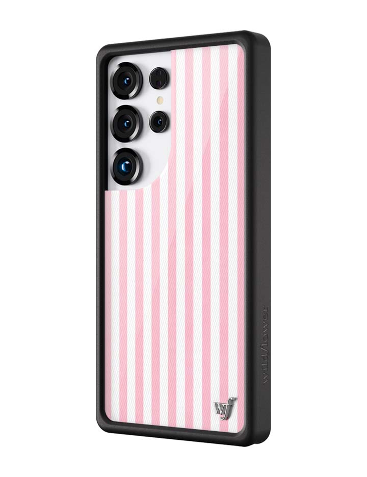 Pink Stripes Samsung Galaxy CaseGalaxy S25 Ultra Case