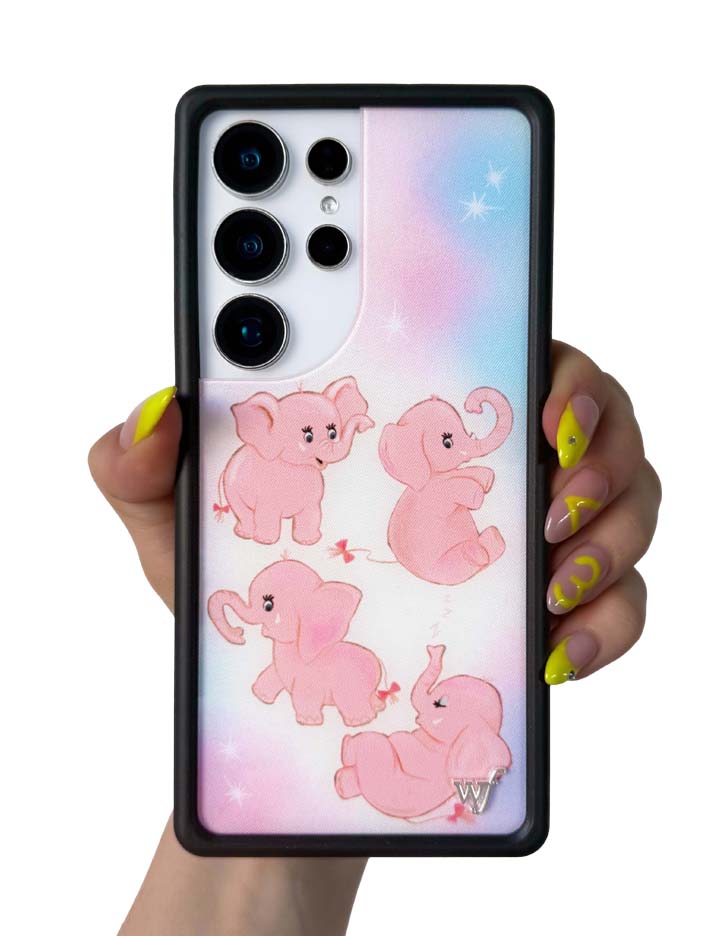 Pink Elephants Samsung Galaxy CaseGalaxy S25 Ultra Case