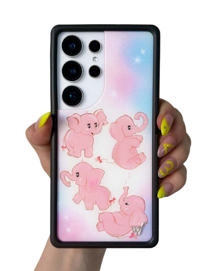 Pink Elephants Samsung Galaxy CaseGalaxy S25 Ultra Case