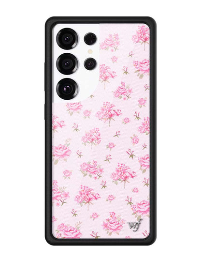 Forget Me Not Floral - Pink Samsung Galaxy CaseGalaxy S25 Ultra Case