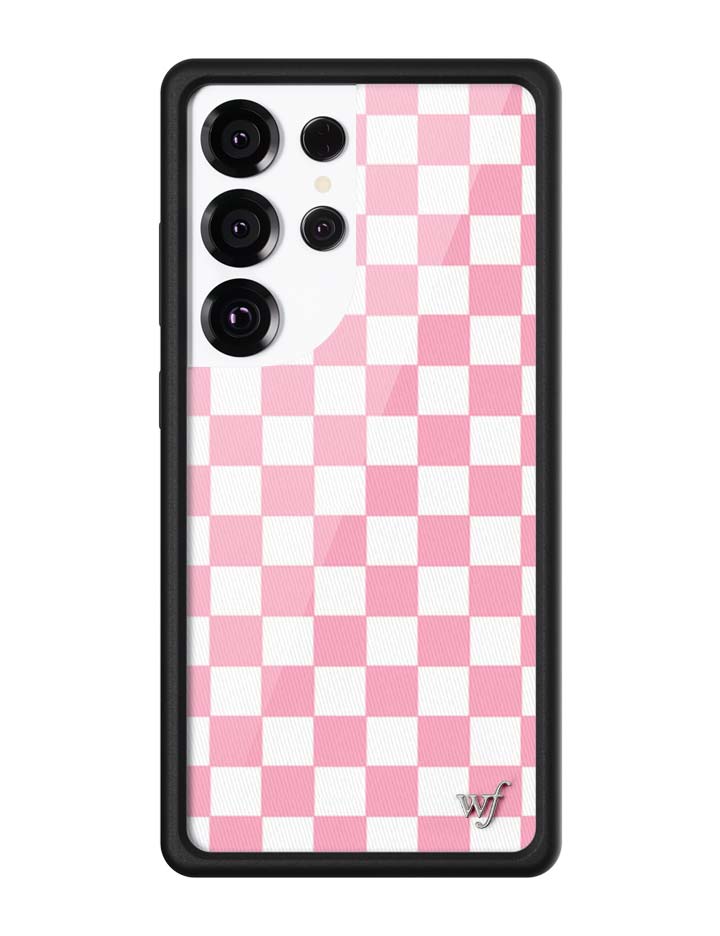 Checkers - Pink Samsung Galaxy CaseGalaxy S25 Ultra Case