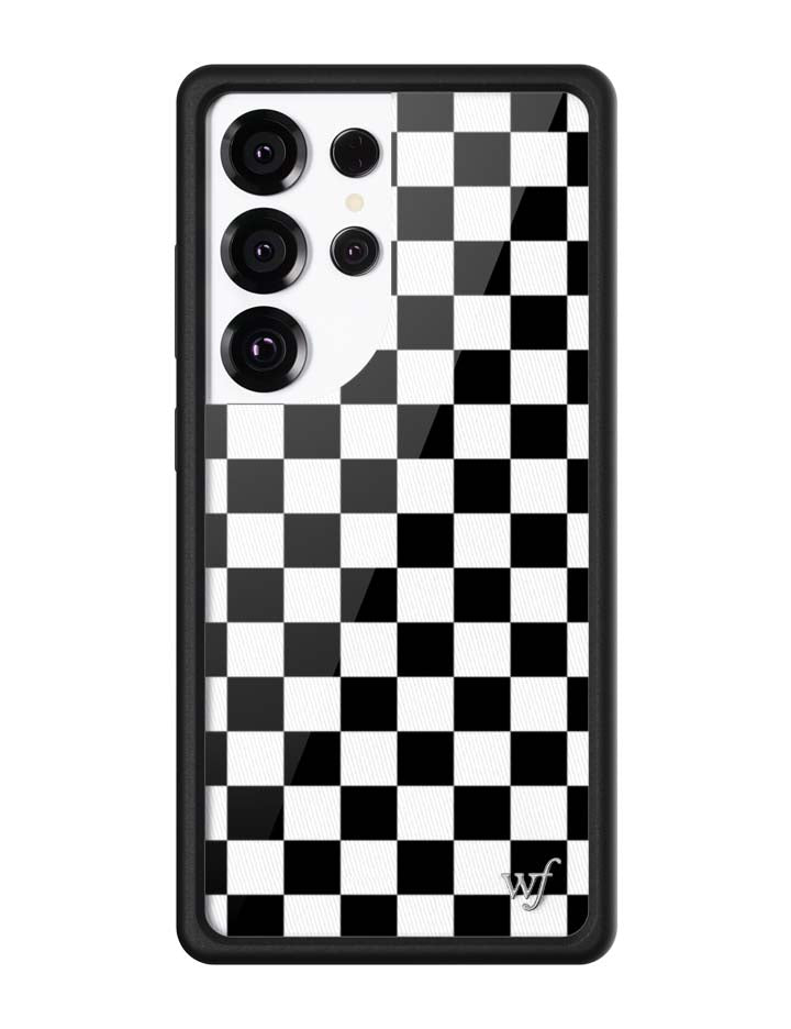 Checkers - Black Samsung Galaxy CaseGalaxy S25 Ultra Case