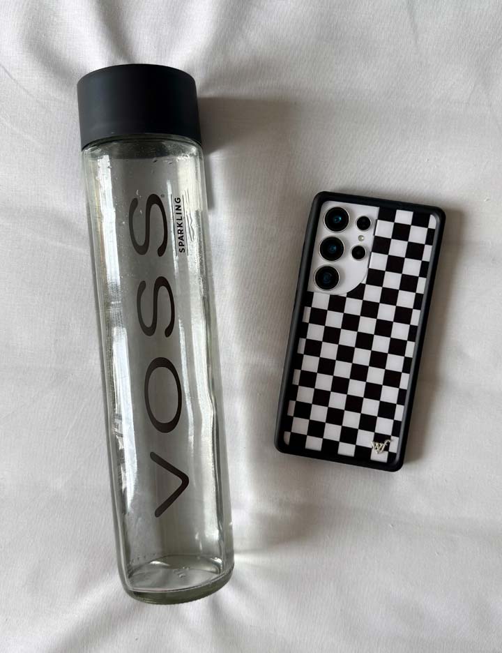 Checkers - Black Samsung Galaxy CaseGalaxy S25 Ultra Case