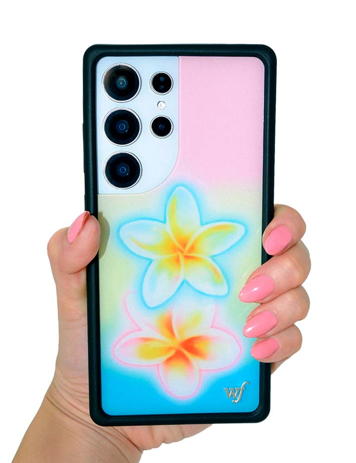Pastel Plumeria Samsung Galaxy CaseGalaxy S25 Ultra Case