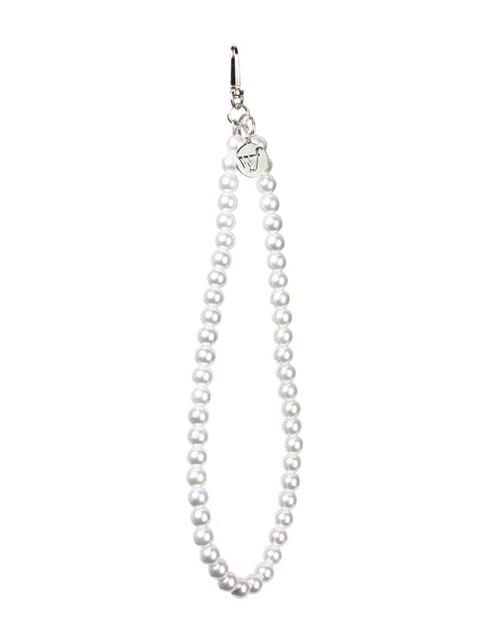 Pearl Wristlet - White