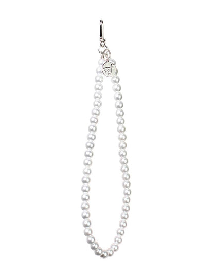 Pearl Wristlet - White