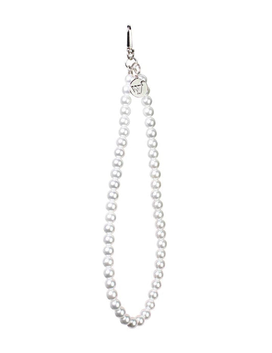 Pearl Wristlet - White