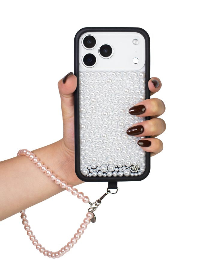 Pearl Wristlet - Pink
