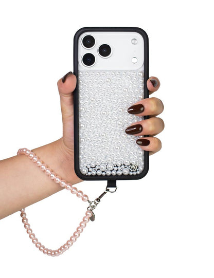 Pearl Wristlet - Pink