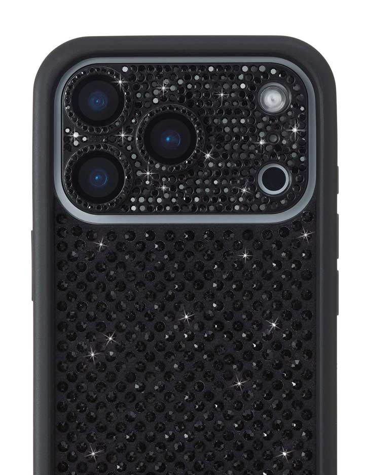 Camera Bling Cover - Black – iPhone 17 Pro