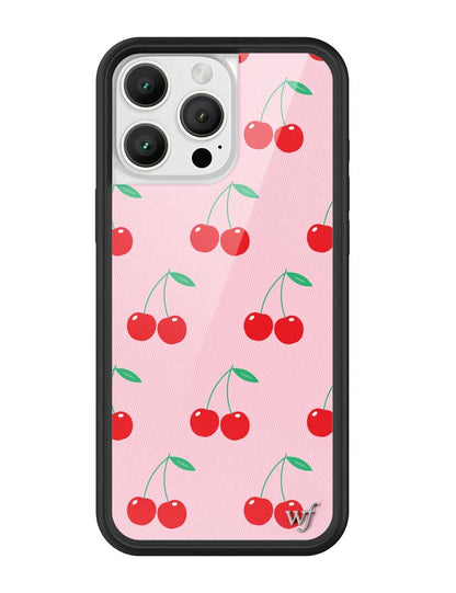 Pink Cherries iPhone 16 Pro Max Case