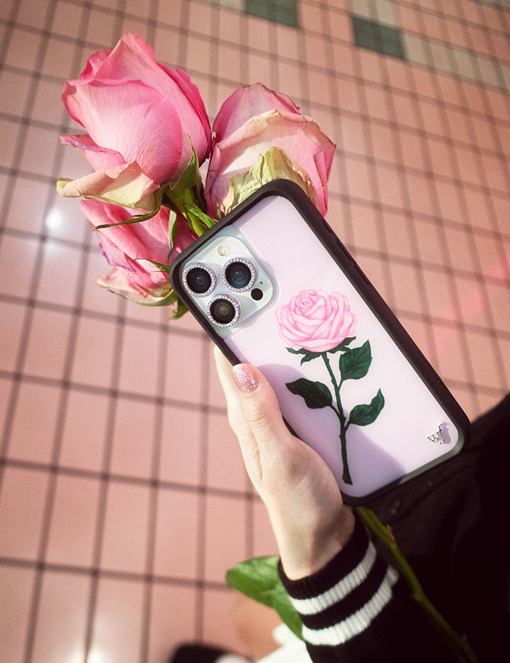 Pink Rose iPhone 16 Pro Max Case