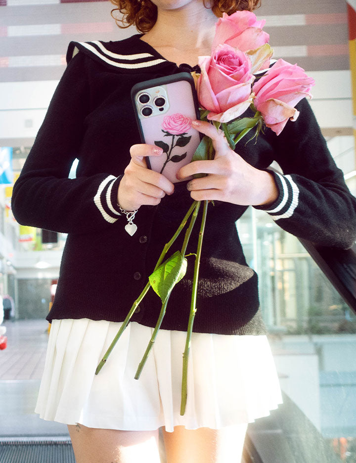 Pink Rose iPhone 16 Pro Max Case