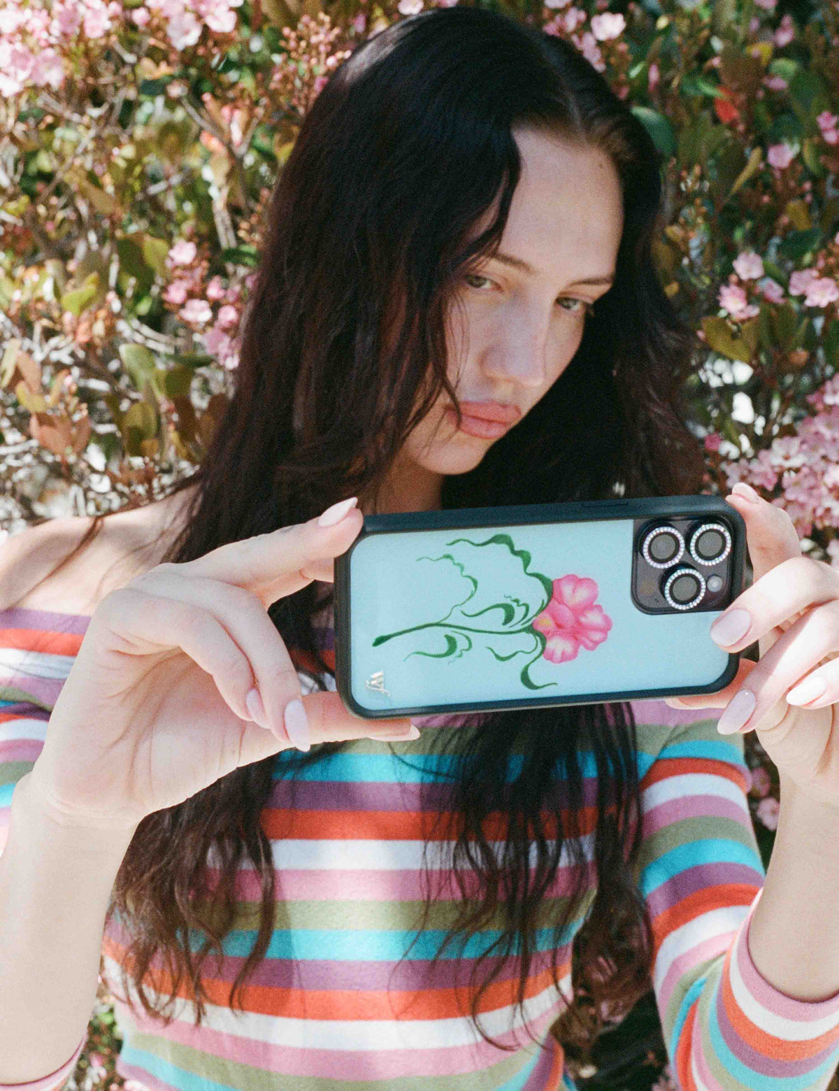 Dancing Flower iPhone 15 Pro Max Case