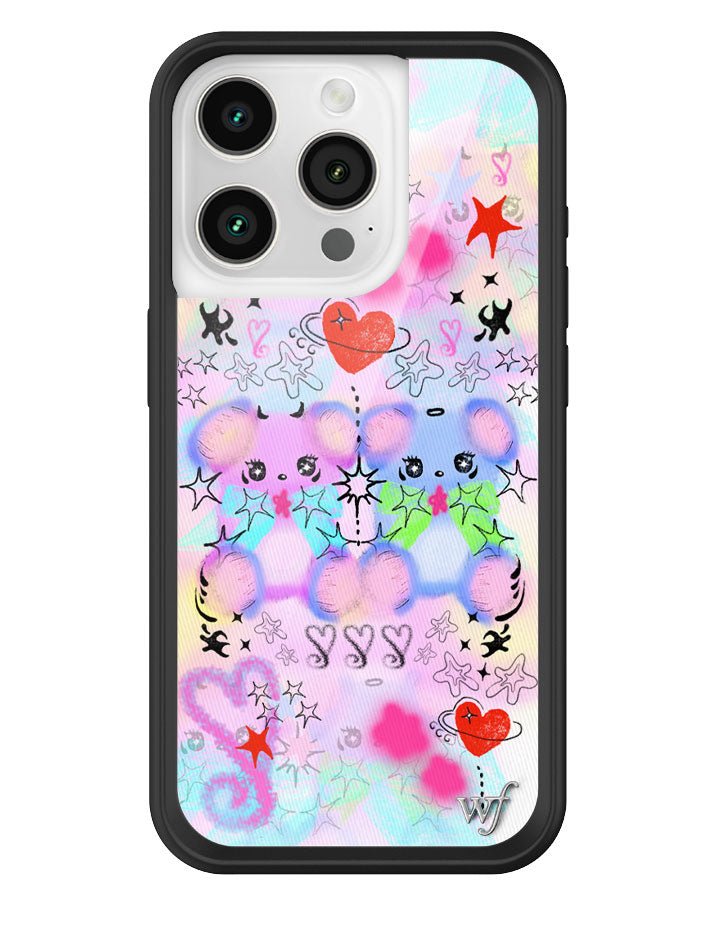 Cotton Candy Teddies iPhone 15 Pro Case